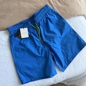 Bugatchi Men’s Bright Blue Swim Trunks